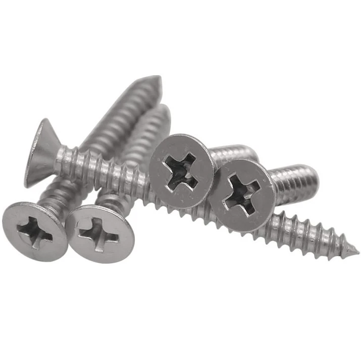 DIN 7982 Countersunk ርእሰ ምጥቃዕ ሽጉጥ ዝተረረ ዚንጎ ዝተለበጠ